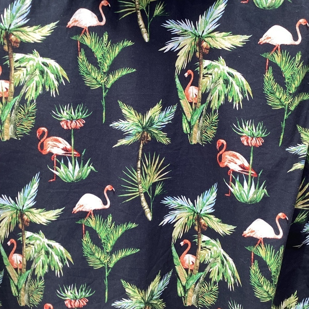 Denim & Flower Ricky Singh Tropical Print Windbreaker Jacket - Picture 6 of 14